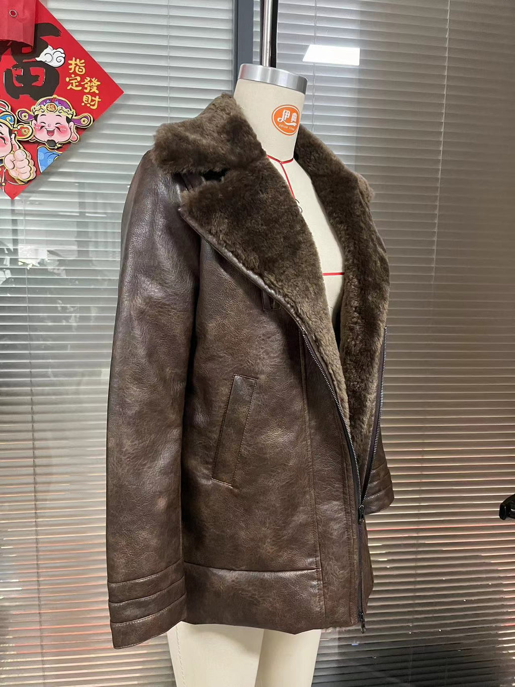 Men's Faux Suede Cross-Border Jacket