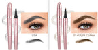 Waterproof And Smooth Not Smudge Four-fork Liquid Eyebrow Pencil